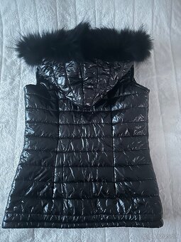 Čierna prešívaná vesta zn. Philipp Plein originál - 3