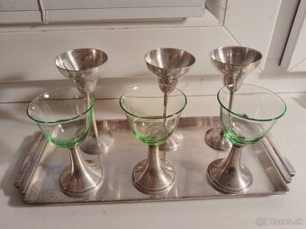 Štamperlíky z postriebrenej alpaky - 3