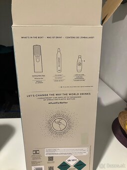 Predám Sodastream bielej farby, nový nepoužity - 3