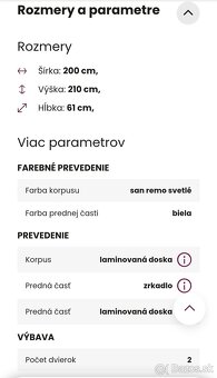 Šatníková skriňa - 3