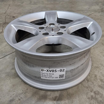 Mercedes disky 5x112 R16 8J-7J ET32-ET31 - 3