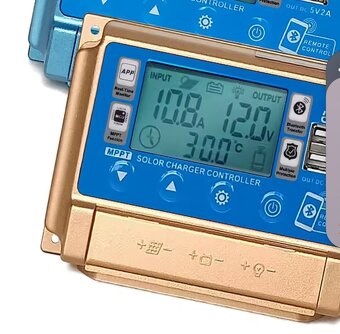 Predám bluetooth solárny regulátor MPPT 30A - 3