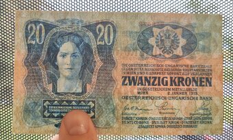 20 koruna, 1913, 2306, Rakúsko Uhorsko - 3