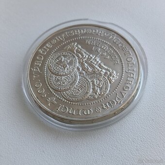 Strieborná minca 500 Sk - Toliar - Guldiner 1499 -1999 - 3