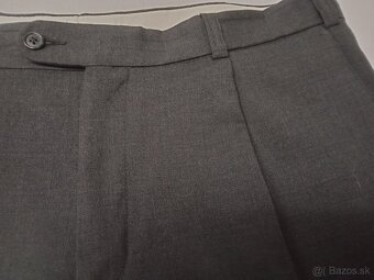 Oblek pánsky čierny č.26 na výšku cca 175cm - 3