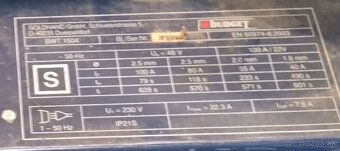 Predám zvárací invertor Budget - 3