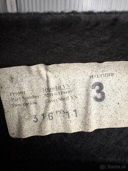 Plato kufra KIA VENGA (YN) 2010 - 2022 - 3