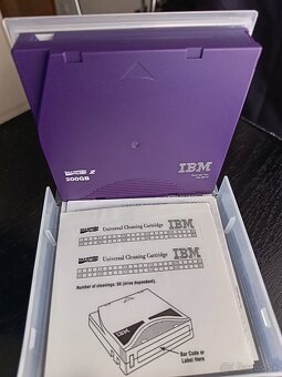 Predám  pamäťové média IBM TotalStorage LTO Ultrium - 3