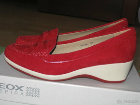 Nové kožené topánky Geox Respira veľ. 38 - 3