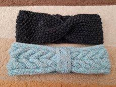 Pletené čelenky a ponožky - 3