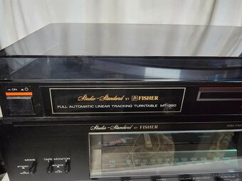 Fisher  MT-250 Lineárny vintage gramofón - 3