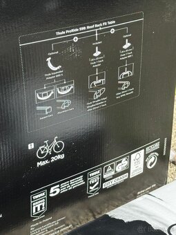 Predám nový stojan na bicykel a E-biky THULE Pro Ride 598 - 3