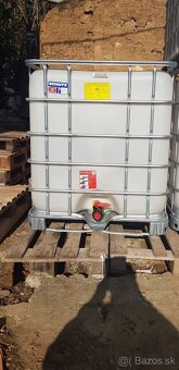 Ibc nádrž voda septik bidon kôš 1000l nádrž rkedukcia kubik5 - 3