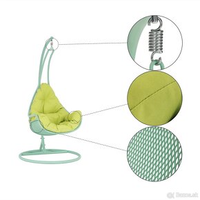 Závesné hojdacie kreslo - 3