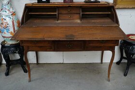 Starožitný sekretár, kabinet, písací stôl - 3