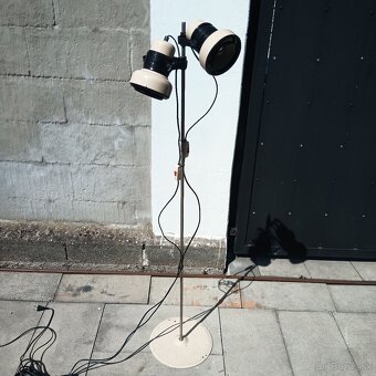 retro stojata dvoj lampa vintage Elektrofem - 3