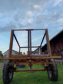Predám vlečku za traktor - vhodná na prerábku - 3