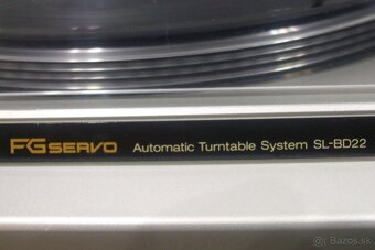 Gramofon TECHNICS SL-BD22, stroboskop, FG SERVO vyroba Japan - 3