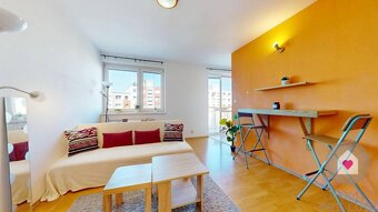 BA/KARLOVA VES- Prenájom zariadeného 2i bytu s balkónom - Ľ. - 3