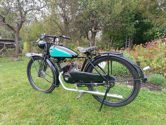 Predám nemecký motocykel NSU 98 Quick r.v. 1940 - 3