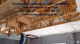 ZATEPLENIE STRIEKANOU PUR PENOU – PODKROVIE, GARÁŽ, DOM - 3