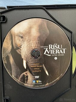 3x DVD - Spoznaj ríšu zvierat inými očami - 3
