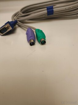 Predám VGA + PS/2 KVM kábel (klávesnica + myš + VGA) - 3
