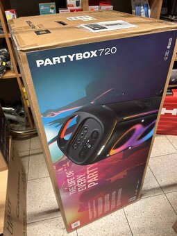 JBL party box 720+dvojpipa Linde 70 - 3