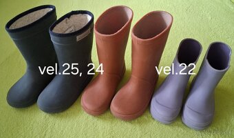 Detské zimné čižmičky a gumáčiky - 3