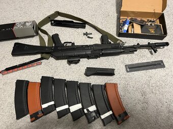 Predám airsoftovú zbraň AK74 - 3