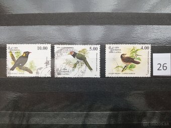 Poštové známky č.488 - ÁZIA - II. - 20 ks sérií - 3