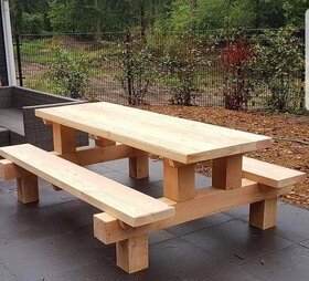 Masívny drevený stôl na mieru - 3