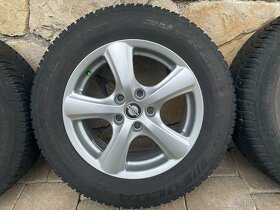 Disky Nissan 7 J x 16 + pneumatiky 215/65 R16 zimne - 3