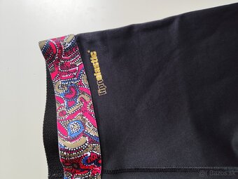 Dámske zoštíhľujúce legíny Lipoelastic čierne veľkosť M+ - 3