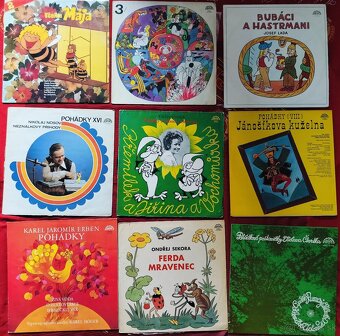 LP gramofonové desky Pohádky - 3