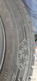 Predám zimný komplet 185/60R15 88T na škoda fábia. - 3
