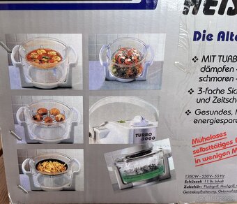 TURBO 3000-teplovzdušná rúra-nová,výhodná cena - 3