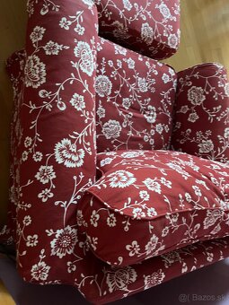 Ikea kreslo a taburetka - 3