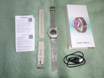 Predám elegantné dámske fitnes hodinky RoHS-komplet - 3