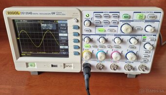 Osciloskop Rigol DS1024B + generátor funkcií - 3