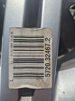 8E0 601 025 AS ( originálny 17" hliníkový disk Audi) - 3