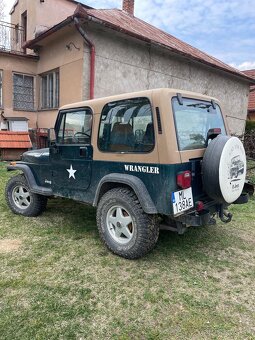 Predám Jeep Wrangler 2,5i - 3