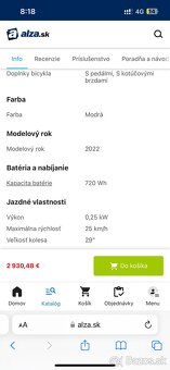 elektrobicykel Sava deck 9.2+ a  9.1+ - 3