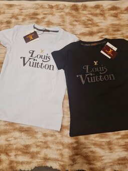 Louis vuitton tričko tmavé S - 3