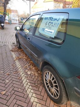 GOLF 1,6 benzin s prepisom - 3