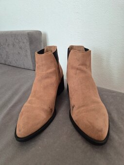 Hnedé jesenné topánky - 3