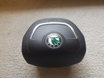 Predám hnedé airbagy Škoda Superb 2 L&K - 3