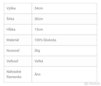 Dámska béžová kabelka Grosso - 3