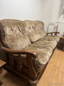 Sedacia súprava z masívu - 3