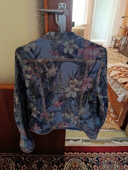 Dámska riflová elastická bunda obojstranná - 3